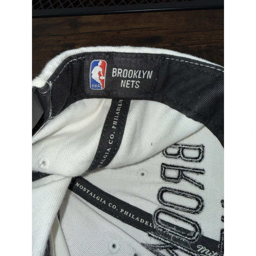 Brooklyn Nets Mitchell & Ness Snapback Cap‎ NBA Green Undervisor Wool Hat 2012
